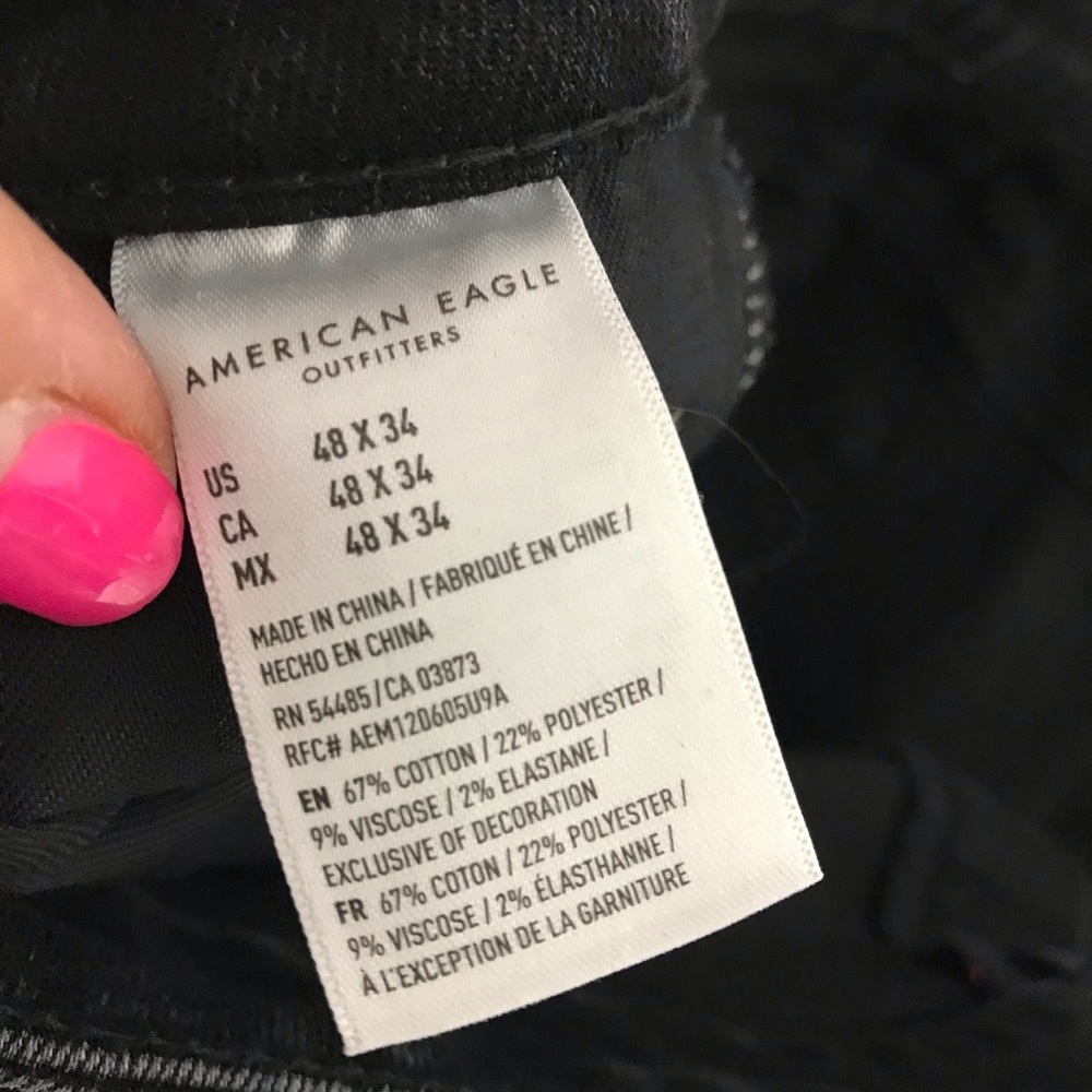 MENS PLUS SIZE American Eagle Outfitters Jeans Size 48 - Picture 14 of 15